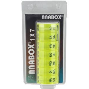 Pillendoos - Halfrond - 7 Vakjes - Kleurvariant - Makkelijk Te Reinigen