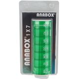 Anabox - Pillendoos - Groen - Week - 1 Doos