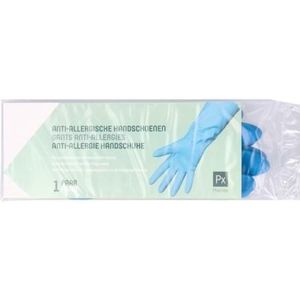 EHBO Handschoenen - Blauw - Nitril - Katoenvoering - Niet Steriel