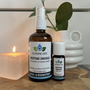 Auraspray 'Bedtime Smudge', De Groene Linde, 100% natuurzuiver, 100 ml