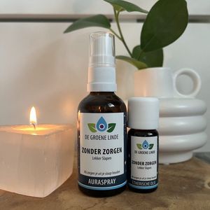 De Groene Linde - Zonder Zorgen - Lekker Slapen - Auraspray - 50 ml