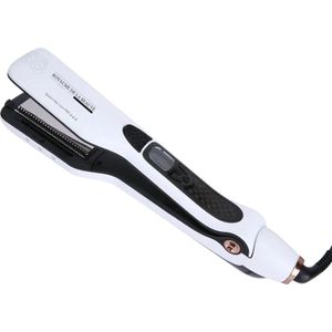 Steamplus Professional | Stoomstijltang | Wit | Zwart | Rosé goud | 150 - 230°C| Toermalijn Keramisch