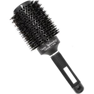 Ronde borstel met varkenshaar & nylon | 53mm | Föhn borstel - Ceramic + Iconic 255*53mm | Keramisch