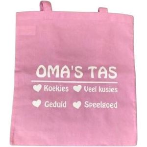 Oma's tas roze