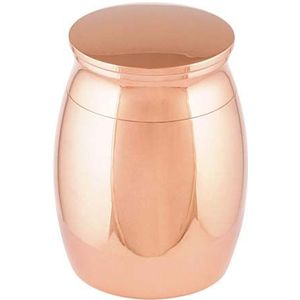 Urnwebshop - Micro Dieren Urntje - Rosekleurig - Messing - 0.01 Liter