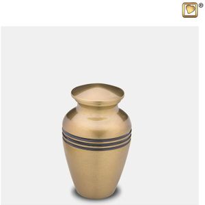LoveUrns - Radiance Mini Urn - Classic Gold - 0.05 Liter - Handmatig Vormgegeven