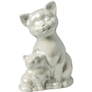 Katten Urn of Asbeeld Wit (0.55 liter)
