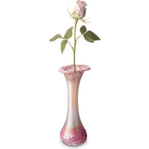 Mini Dieren Urn Vaasje - Roze-Beige - Kristalglas - Handgeblazen