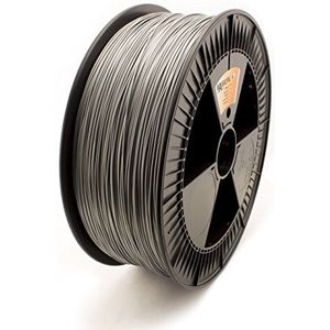 BASICFIL PLA (3D-printerfilament), 1,75 mm, 2,3 kg, zilver (zilver)