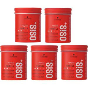 5x Schwarzkopf Osis+ Thrill - 5x 100 ml - Voordeel Pakket
