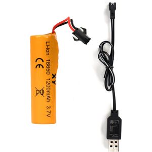 Lithium Ion 18650 3.7V 1200mAh Rechargable Battery - RC Stunt Car Extra Accu