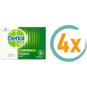 Dettol Original Soap - 4 x 100 gram
