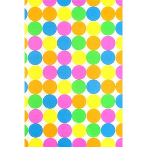 Inpakpapier Bedrukt kraftpapier: Stippen 50626-23- Breedte 30 cm - m lang - Breedte 30 cm