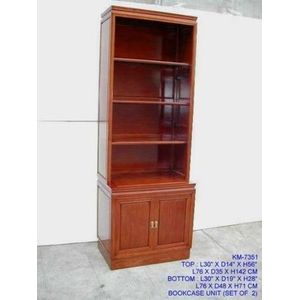 Fine Asianliving Rosewood Chinese Boekenkast Tweedelig Chinese Meubels Oosterse Kast