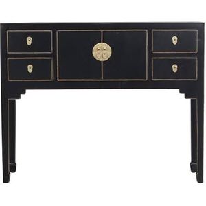 Fine Asianliving Chinese Sidetable Onyx Zwart - Orientique Collectie B100xD26xH80cm Chinese Meubels Oosterse Kast