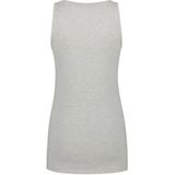 L&S - Sport Singlet - Lichtgrijs - Mouwloos Shirtje - Katoen/Elastaan
