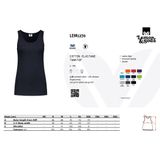 L&S - Sport Singlet - Lichtgrijs - Mouwloos Shirtje - Katoen/Elastaan