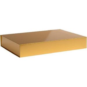 Cadeaudoos GOUD, 22x16,5x3cm (10 stuks)