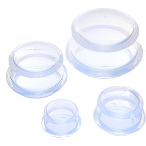 DW4Trading® Anti cellulite cups set van 4 transparant