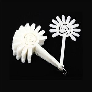 DW4Trading® Nagellak waaier cream/wit 10x12