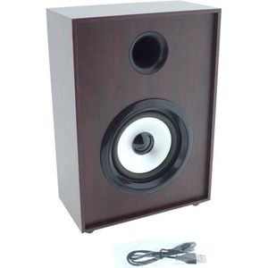 Vintage bluetooth speaker hout