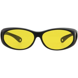 Overzetzonnebril (nachtbril) Zwart - model WT-0002H