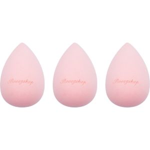 Boozyshop ® Make up Spons - Beauty Blender - Lichtroze - 3-Pack - Blending Sponge - Make up applicator - Latexvrij