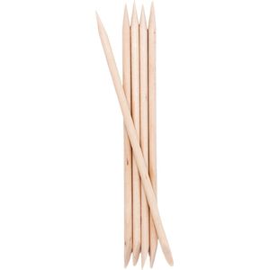 Boozyshop® Manicure Sticks – 5-delige Houten Tools voor Perfecte Nagels