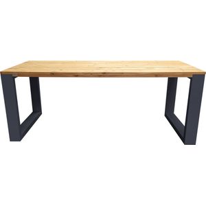 Wood4you - Eettafel New Orleans Roasted wood - 220/90 cm