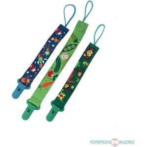 3 stuks – speenkoorden voordeelverpakking – Mixed Fun