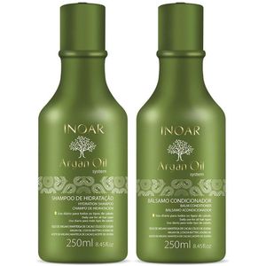 Inoar Argan Oil  Keratine Treatment Keratin  Shampoo & Conditioner 2x250ml