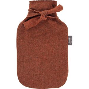 Warm water kruik- Met mooie hoes rood