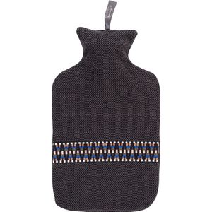 Warm water kruik- Met geborduurde hoes