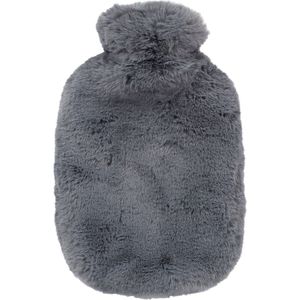 Warm water kruik - Met extra zachte hoes grijs