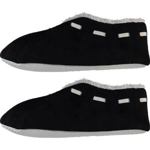 Apollo - Spaanse Sloffen - Pantoffels - Zwart - Comfortabele Binnenvoering