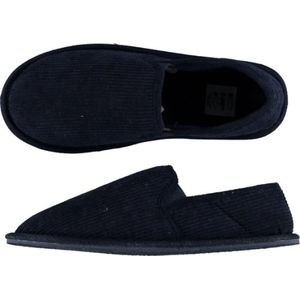 Apollo - Instap Sloffen - Rib - Donkerblauw - Laag