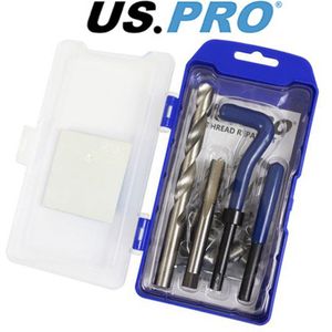 Helicoil schroefdraad reparatieset 15-delig Metrisch fijn ISO M12 x 1.25
