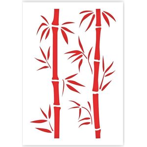 QBIX Bamboo Sjabloon - A4 Formaat - Kunststof - Stencil
