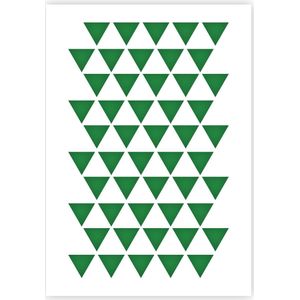 QBIX Driehoekjes Sjabloon A4 Formaat Kunststof