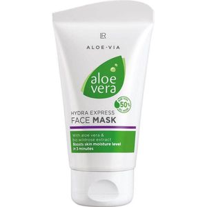 AloE VIA - Aloë Vera Express Moisturizing Face Mask - Gezichtsmasker - 50% Aloë Vera Gel