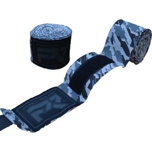Punch Round TreX Boksbandages Hand Wraps Camo Zwart Grijs
