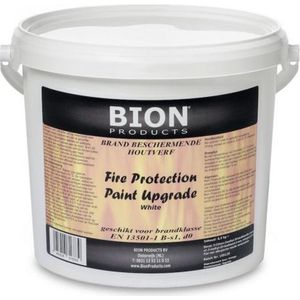 Brandwerende verf - Fire Protection Paint - Upgrade Wit 2,5 kg - Brandvertragende verf voor al geverfd hout