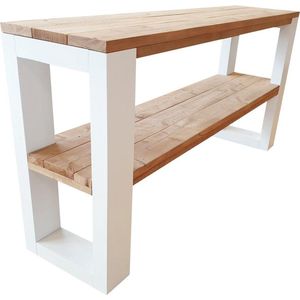 Wood4you - Sidetable NewOrleans Roastedwood - 150 cm