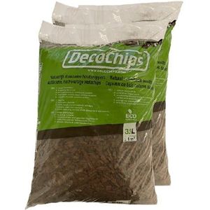 40 x 35L DecoChips Houtsnippers Brown