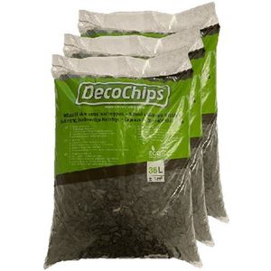 80 x 35L DecoChips Houtsnippers Black
