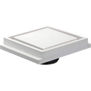 Instucbare ventilatierooster ventmann square 12.5 cm