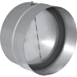 PVC terugslagklep schijftype veerbelast met standindicator 140 mm PN 16