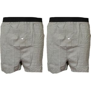 Embrator mannen Boxershorts 2-stuks geruit maat 4XL