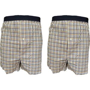 Embrator mannen Boxershorts 2-stuks geruit maat 4XL