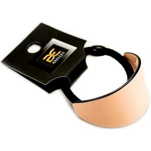 Luxe Haarelastiek paardenstaart in geschenkdoos (poeder-roze)